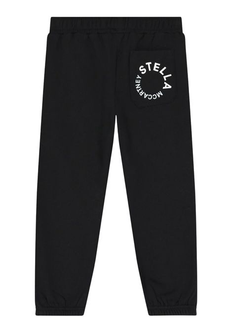 Pantalone bambino nero in cotone STELLA MC CARTNEY | TV6P30/CENERO